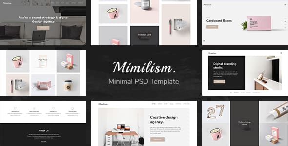 Folio - Minimal Portfolio PSD Templates